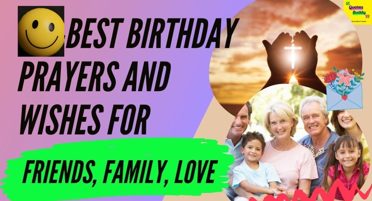 215+ Inspiring Birthday Prayer for Friends and Family