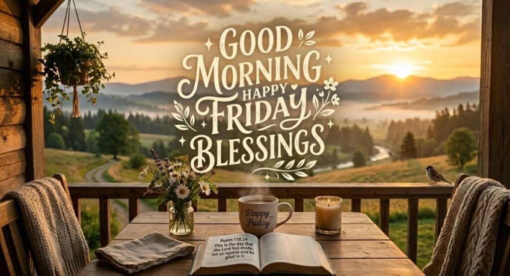 Positive Good Morning Friday Blessings