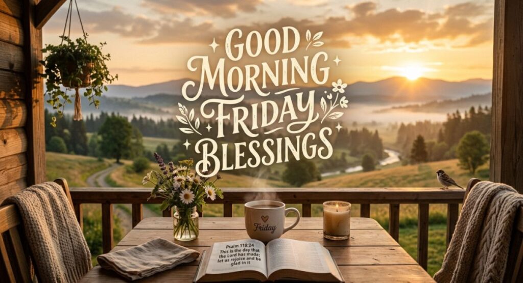 Good Morning Friday Weekend Blessings