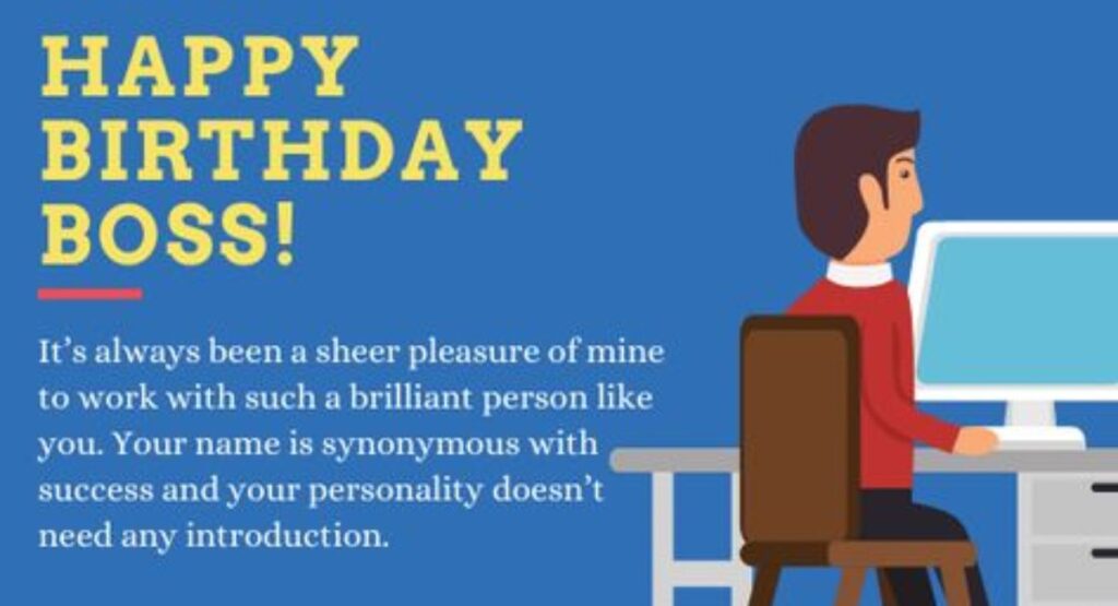 Happy And Emotional Birthday Messages For Boss