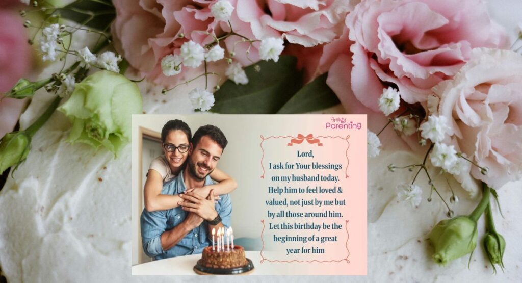 Heartfelt Birthday Prayer For A Husband