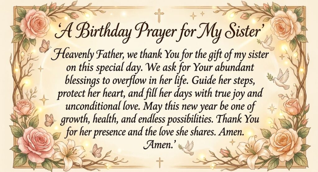 Short Birthday Prayer You Can Say In One Minute