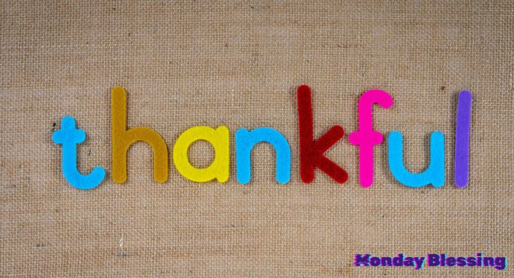 Thankful Monday Blessing