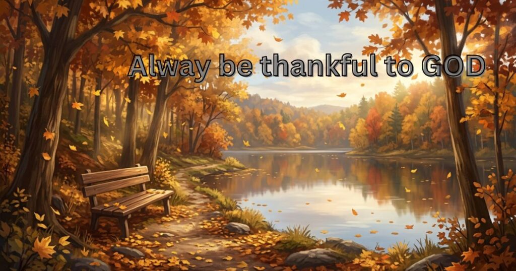 Thankful for God's Blessings