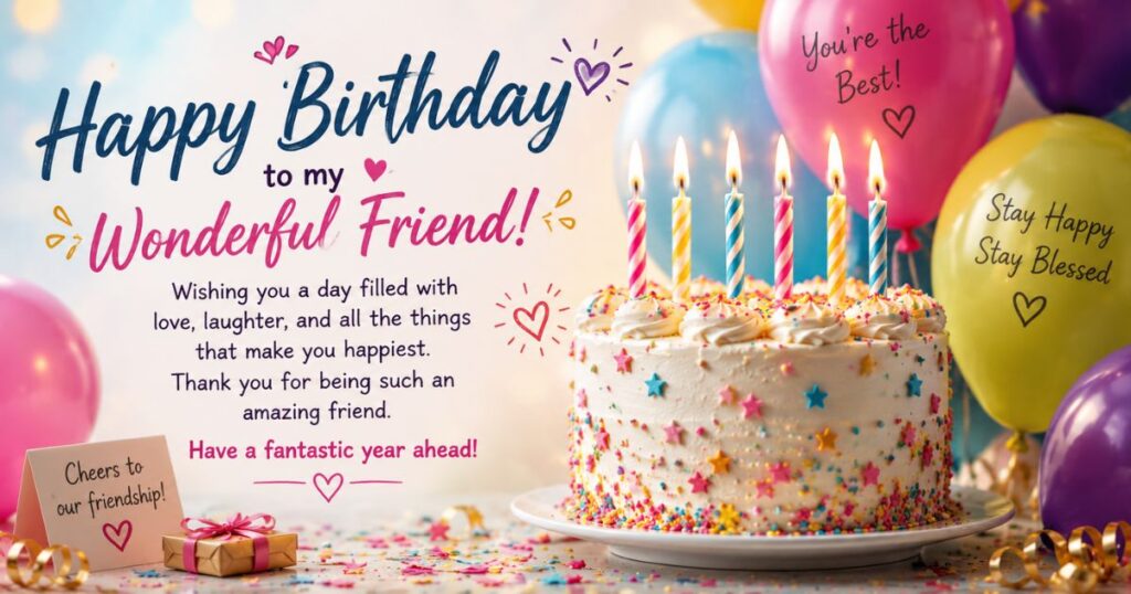 Birthday Wishes For Friend That Feel Real And Deeply Personal