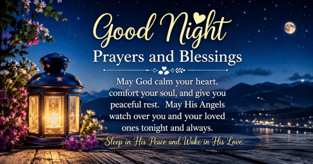 Good Night Prayers and Blessings