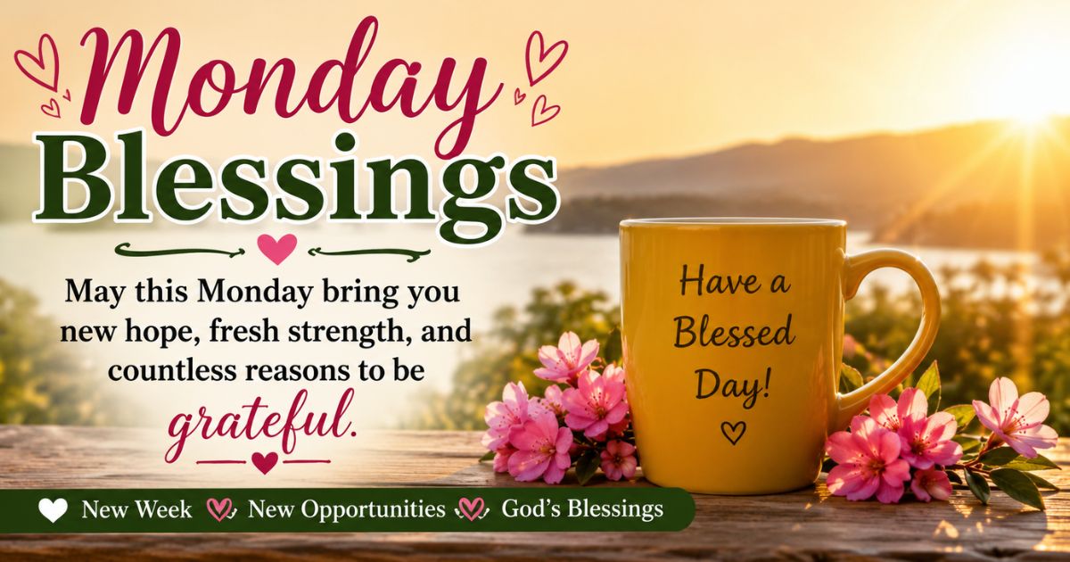 Monday blessings