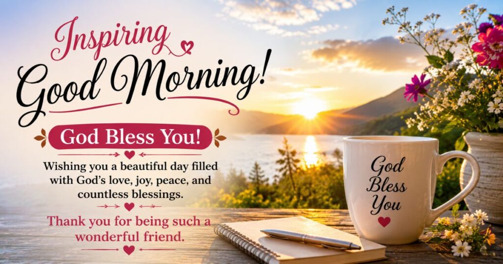 Religious Good Morning Blessings To Start Your Day With God's Love