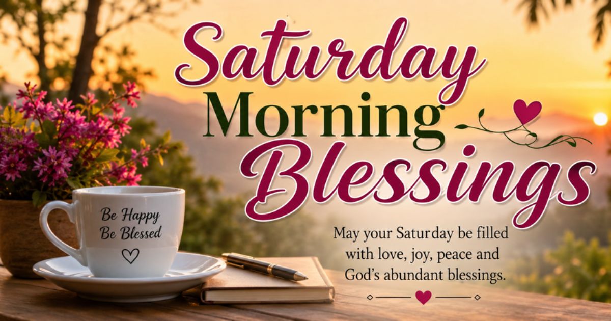 Saturday Morning blessings