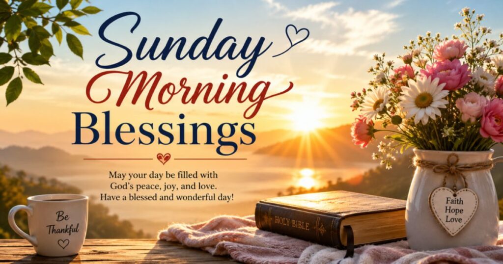 Sunday Morning Blessings 